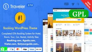 Traveler – Travel Booking WordPress Theme 3.0.7.1
