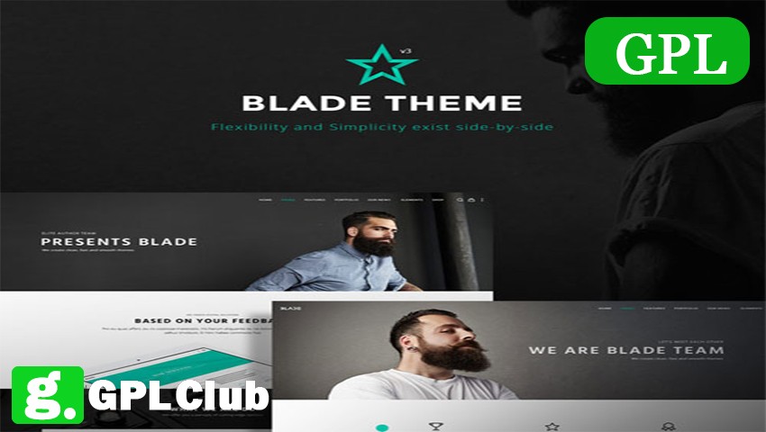 Blade – Responsive Multi-Functional Theme 3.3.1