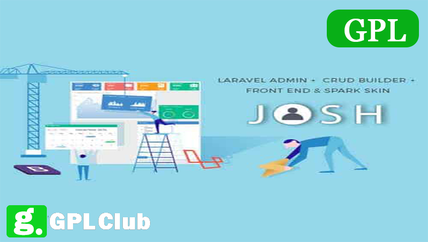 Josh 7.1.8 – Laravel Admin Template + Front End + CRUD