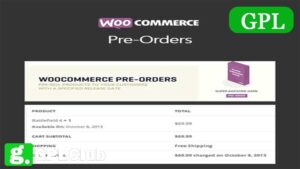 WooCommerce Pre-Orders