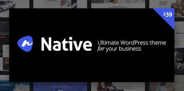 Native Stylish Multi-Purpose Creative WP Theme