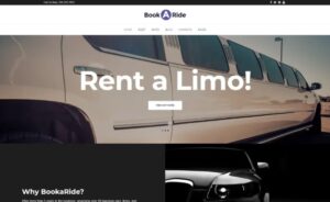 BookaRide – Limousine Car Rental Services WordPress Theme