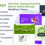 Sunrays Green Energy WordPress theme