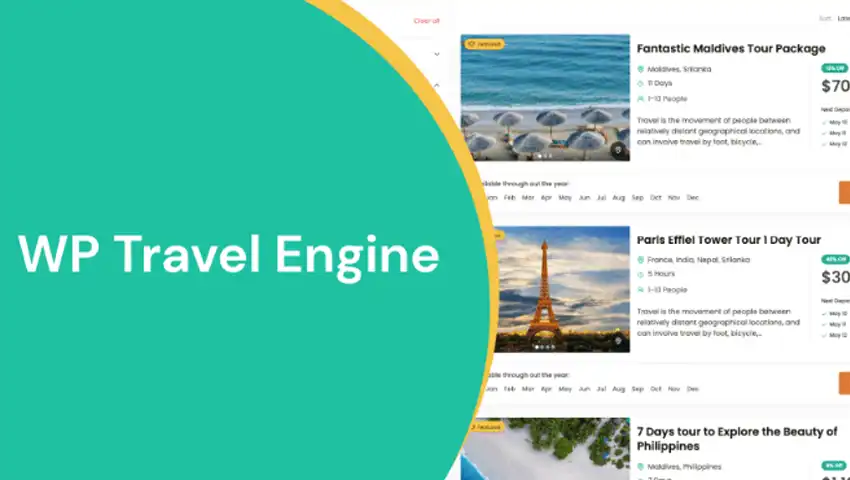 WP Travel Engine wordpress plugin