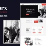 Beorx – Creative Agency WordPress Theme