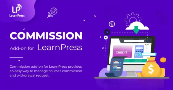 LearnPress – Commission Add-on