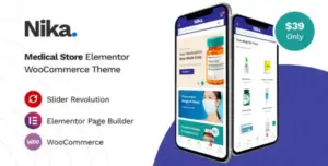 Nika - Medical Elementor Woocommerce Theme