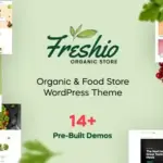 Freshio - Organic & Food Store WordPress Theme