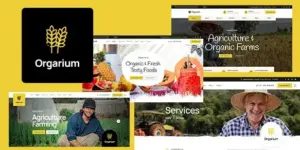 Orgarium - Agriculture & Organic Farm WordPress Theme