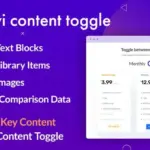 Divi Content Toggle