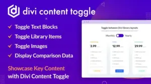 Divi Content Toggle