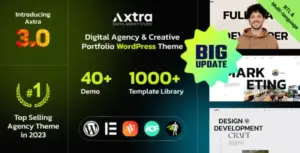 Axtra | Digital Agency Creative Portfolio Theme